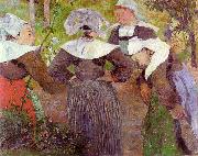 Paul Gauguin Four Breton Women china oil painting artist